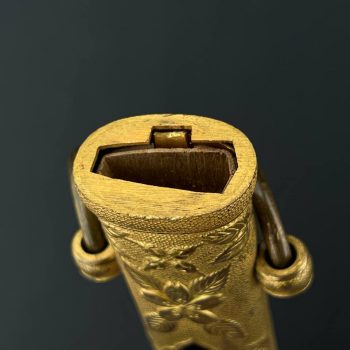 Naval Officer's Dirk, 1883     (without the flower-shaped screw)