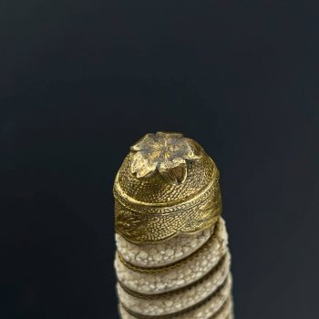 Naval Officer's Dirk, 1883     (without the flower-shaped screw)