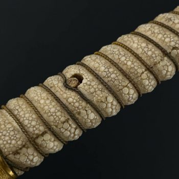Naval Officer's Dirk, 1883     (without the flower-shaped screw)