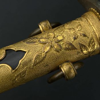 Naval Officer's Dirk, 1883     (without the flower-shaped screw)