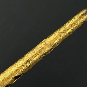 Naval Officer's Dirk, 1883     (without the flower-shaped screw)