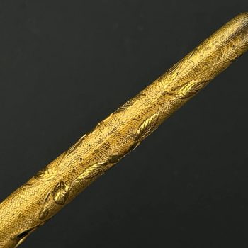 Naval Officer's Dirk, 1883     (without the flower-shaped screw)