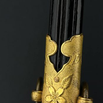 Naval Officer's Dirk, 1883     (without the flower-shaped screw)