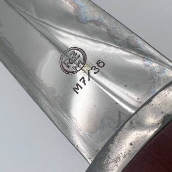 SA Service Dagger (RZM type) [E. & F. Horster] Stamp - M7/36 