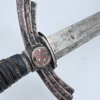 Luftwaffe Dagger, Model 1935 (nickel-silver fittings) [Carl Eickhorn] Maker's mark- Squirrel in a Double Oval (pre-1936) Affordable 