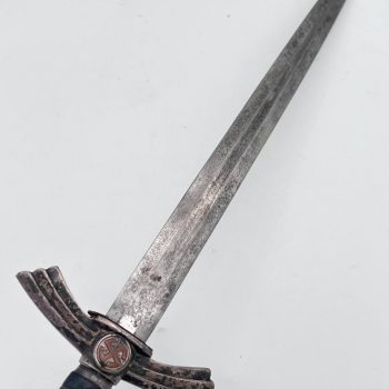 Luftwaffe Dagger, Model 1935 (nickel-silver fittings) [Carl Eickhorn] Maker's mark- Squirrel in a Double Oval (pre-1936) Affordable 