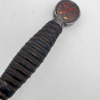 Luftwaffe Dagger, Model 1935 (nickel-silver fittings) [Carl Eickhorn] Maker's mark- Squirrel in a Double Oval (pre-1936) Affordable 