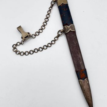 Luftwaffe Dagger, Model 1935 (nickel-silver fittings) [Carl Eickhorn] Maker's mark- Squirrel in a Double Oval (pre-1936) Affordable 