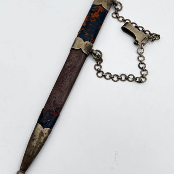 Luftwaffe Dagger, Model 1935 (nickel-silver fittings) [Carl Eickhorn] Maker's mark- Squirrel in a Double Oval (pre-1936) Affordable 