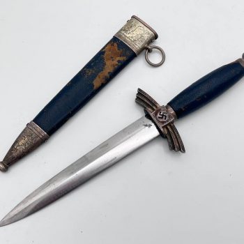DLV/NSFK Dagger, Model 1937 (nickel-silver fittings) [Josef Münch Brotterode]  Affordable 