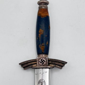 DLV/NSFK Dagger, Model 1937 (nickel-silver fittings) [Josef Münch Brotterode]  Affordable 