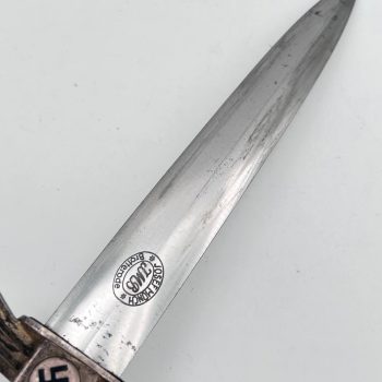 DLV/NSFK Dagger, Model 1937 (nickel-silver fittings) [Josef Münch Brotterode]  Affordable 