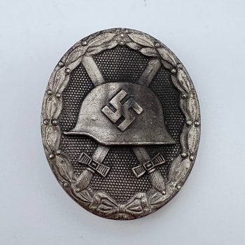 Wound Badge 1939 (second type) in silver [Klein & Quenzer A.G.] Solid