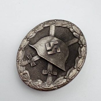 Wound Badge 1939 (second type) in silver [Klein & Quenzer A.G.] Solid