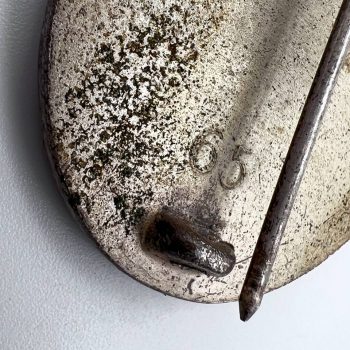 Wound Badge 1939 (second type) in silver [Klein & Quenzer A.G.] Solid