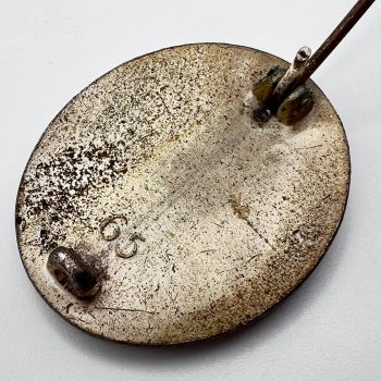 Wound Badge 1939 (second type) in silver [Klein & Quenzer A.G.] Solid