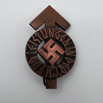   Sport Badge of HJ model 1934 in bronze    [WÄCHTLER & LANGE]  RZM code: M1/35 Numbered - 155951