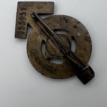   Sport Badge of HJ model 1934 in bronze    [WÄCHTLER & LANGE]  RZM code: M1/35 Numbered - 155951
