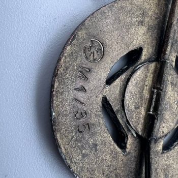   Sport Badge of HJ model 1934 in bronze    [WÄCHTLER & LANGE]  RZM code: M1/35 Numbered - 155951