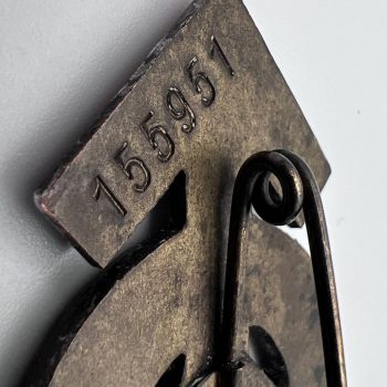   Sport Badge of HJ model 1934 in bronze    [WÄCHTLER & LANGE]  RZM code: M1/35 Numbered - 155951