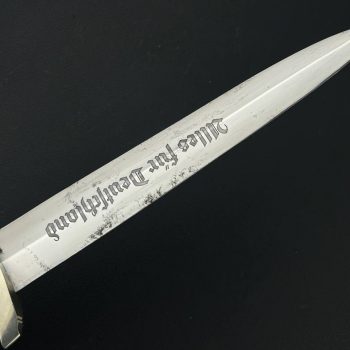SA Service Dagger (Early type) [Gustav Wirth] Manufacturer's stamp 