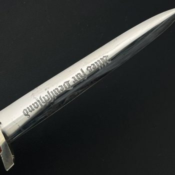 SA Service Dagger (Early type) [Gustav Wirth] Manufacturer's stamp 