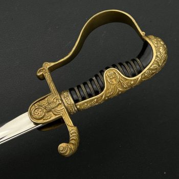 Officer sword of Third Reich   Extra eagle on the hilt