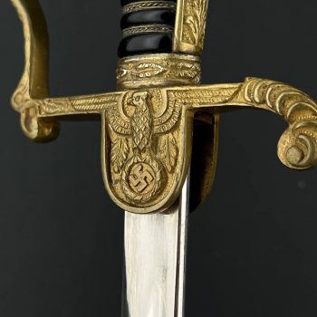 Officer sword of Third Reich   Extra eagle on the hilt