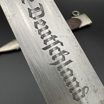 SA Service Dagger (Early type) [Waffenfabrik Max Weyersberg] Manufacturer's stamp 
