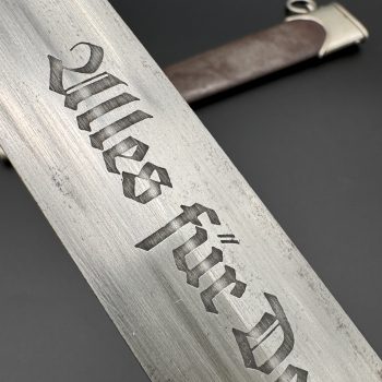 SA Service Dagger (Early type) [Waffenfabrik Max Weyersberg] Manufacturer's stamp 