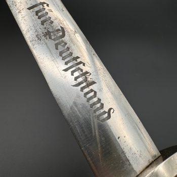 SA Service Dagger (RZM type) [Waffenfabrik Max Weyersberg] Stamp - M7/42 