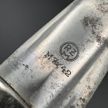 SA Service Dagger (RZM type) [Waffenfabrik Max Weyersberg] Stamp - M7/42 