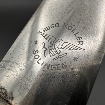 NSKK Dagger  [Hugo Köller] Manufacturer's stamp 