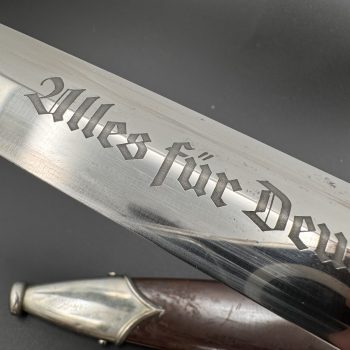 SA Service Dagger (Early type) [Tiger] Manufacturer's stamp 