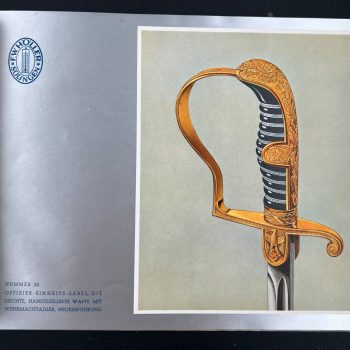 Officer sword of Third Reich  [FW. Höller]   