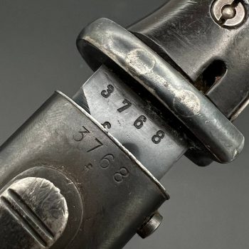 Mauser rifle bayonet (1934-1945) 1939 - Gebr. Heller 39 [Gebr. Heller]  Matching numbers