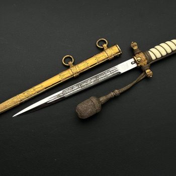 Naval dagger, Model 1938  [Carl Eickhorn]   Personalization
