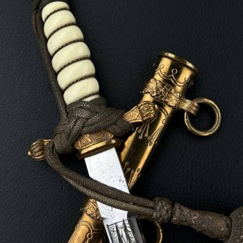 Naval dagger, Model 1938  [Carl Eickhorn]   Personalization