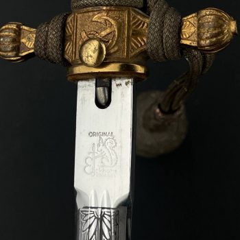Naval dagger, Model 1938  [Carl Eickhorn]   Personalization
