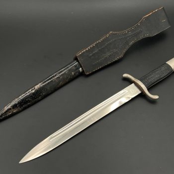 Parade dagger of the fire brigade, 1933 model standard blade [Carl Eickhorn]   Double brand mark