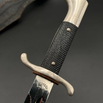 Parade dagger of the fire brigade, 1933 model standard blade [Carl Eickhorn]   Double brand mark