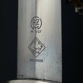 SA Service Dagger (Transitional type) [Puma] Stamp - M7/27