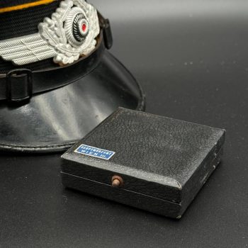 Wound Badge 1939 (second type) in gold [Hauptmünzamt] Mint Original case