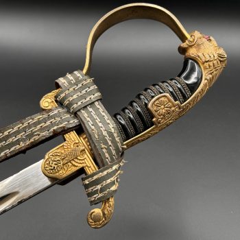Officer sword of Third Reich Puma Head [E.P.&S.]   
