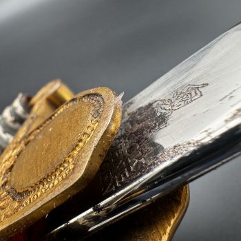 Officer sword of Third Reich Puma Head [E.P.&S.]   