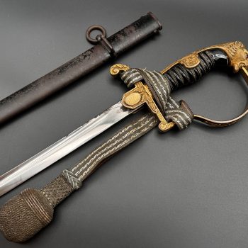 Officer sword of Third Reich Puma Head [E.P.&S.]   