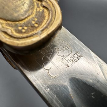 Officer sword of Third Reich  [Carl Eickhorn]   Field Marshal Series “Blücher” No. 1710