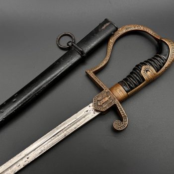 Officer sword of Third Reich  [Carl Eickhorn]  Affordable Field Marshal Series “Derfflinger” No. 1735