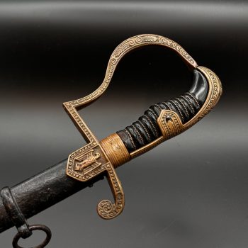 Officer sword of Third Reich  [Carl Eickhorn]  Affordable Field Marshal Series “Derfflinger” No. 1735