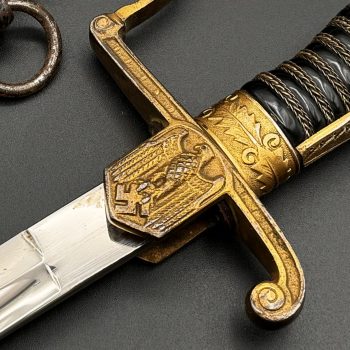 Officer sword of Third Reich  [Coppel Alexander {Alcoso} Solingen]   Steel hilt
